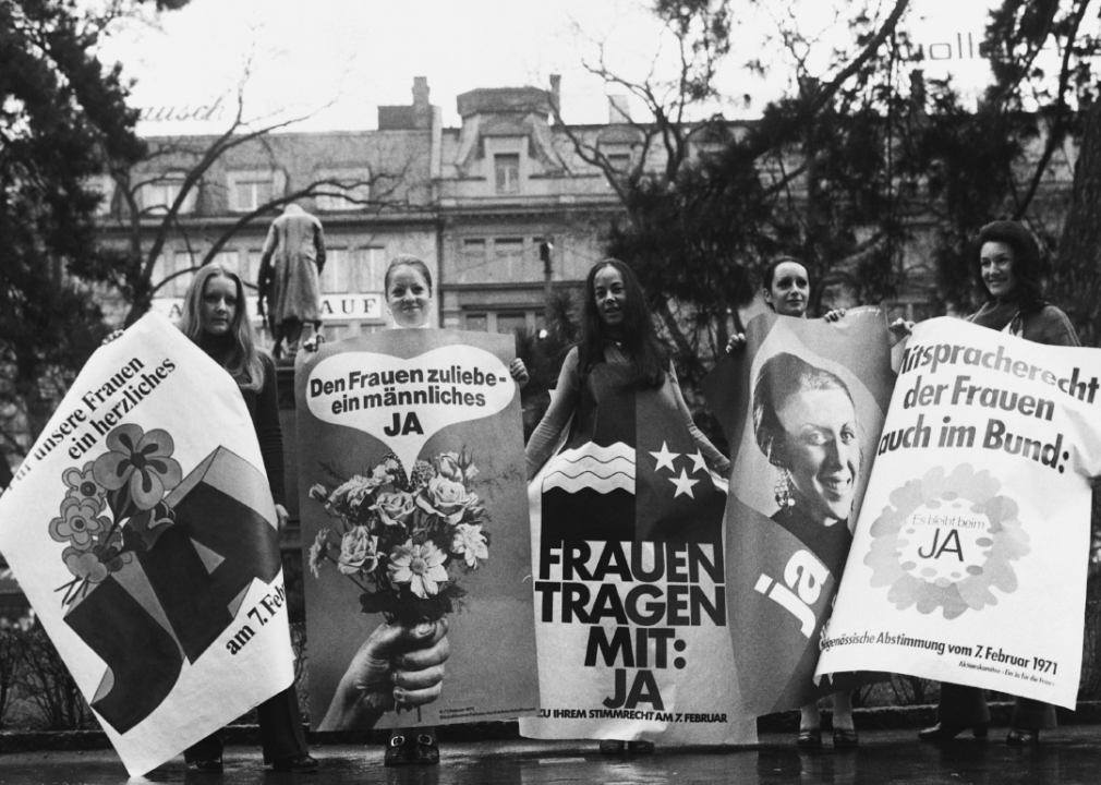 1971: Switzerland